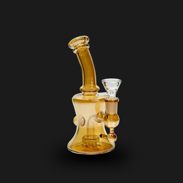 mini rig Hourglass Champagne Electroplate
