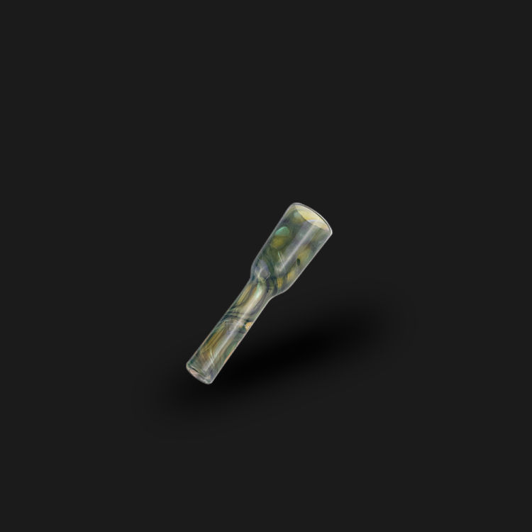 Blunt tip verde con diseños circulares